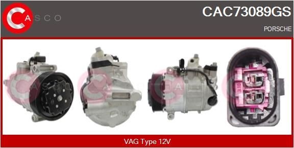 CASCO CAC73089GS Air conditioning compressor 95512601111