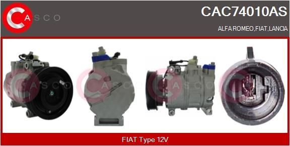CASCO CAC74010AS Air conditioning compressor 465 3639 6