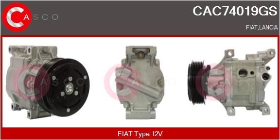 CASCO CAC74019GS Ac compressor Fiat Punto Mk2 1.8 130 HGT 130 hp Petrol 2003 price