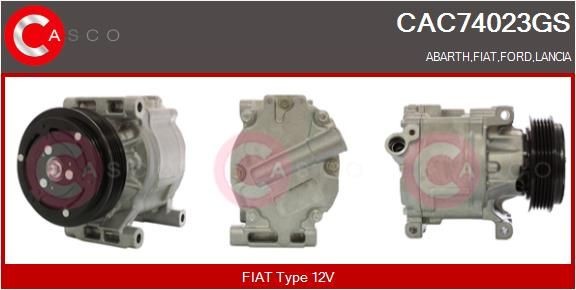 CASCO Compressore aria condizionata Fiat Panda 169 2013 CAC74023GS