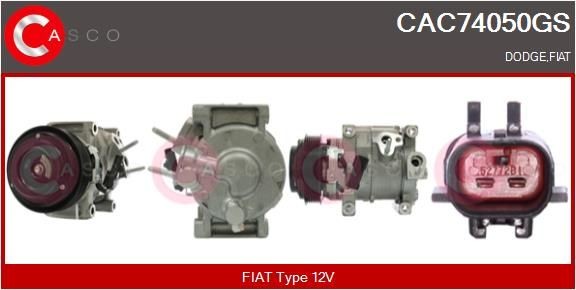 CASCO CAC74050GS Air conditioning compressor 68084914AC