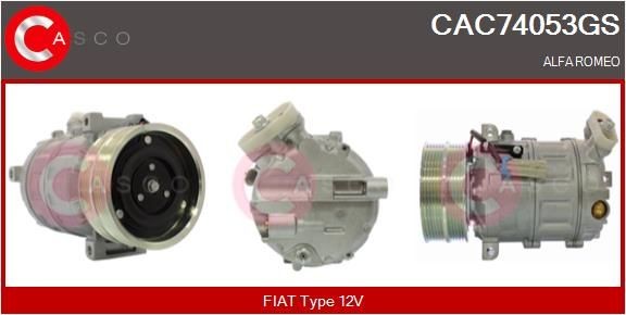 CASCO CAC74053GS Ac compressor Alfa Romeo Brera 2.4 JTDM 20V 200 hp Diesel 2011 price