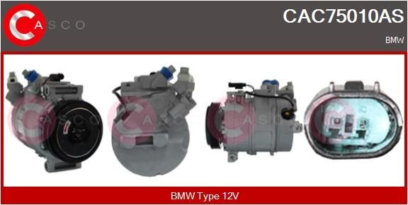 CASCO CAC75010AS Air conditioning compressor 64526915083