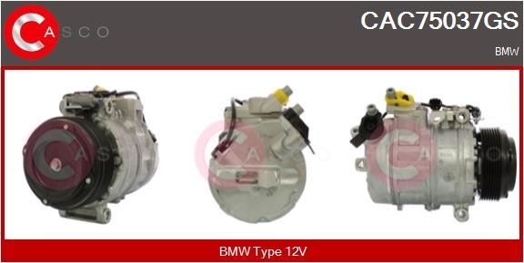CASCO CAC75037GS Ac compressor BMW F07 530d 3.0 245 hp Diesel 2012 price