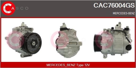 CASCO CAC76004GS Air con compressor W164 ML 450 CDI 4.0 4-matic 306 hp Diesel 2010 price