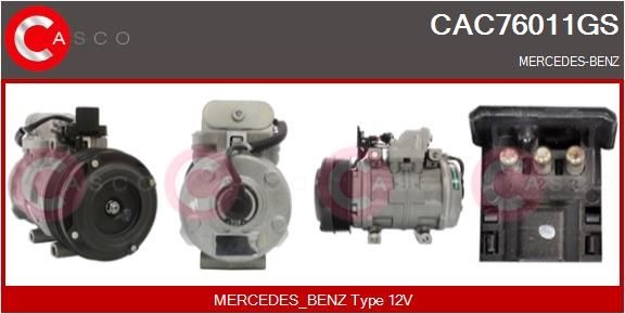 CASCO CAC76011GS Coil, magnetic-clutch compressor 003 131 66 01