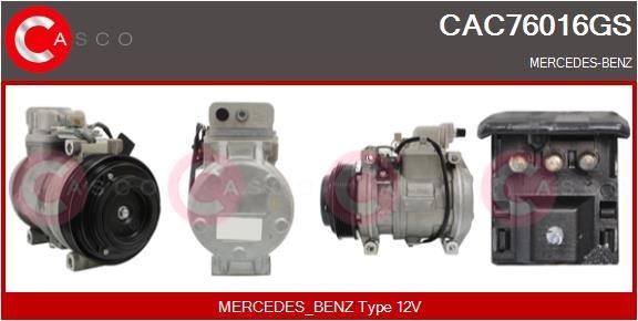 CASCO CAC76016GS Air conditioning compressor 0002301611
