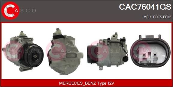 CASCO CAC76041GS Air conditioning compressor 002 230 55 11
