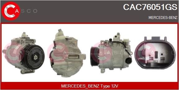 CASCO CAC76051GS Air conditioning compressor A 000 230 92 11