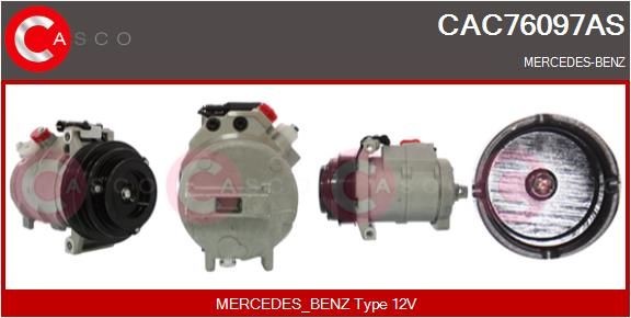 CASCO CAC76097AS Air conditioning compressor 001 230 71 11