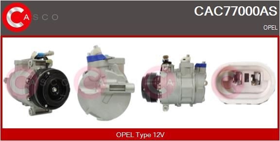CASCO CAC77000AS Air conditioning compressor 1854148