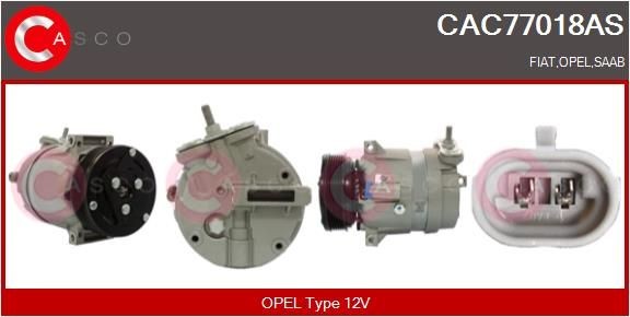 CASCO CAC77018AS Air conditioning compressor 13265616