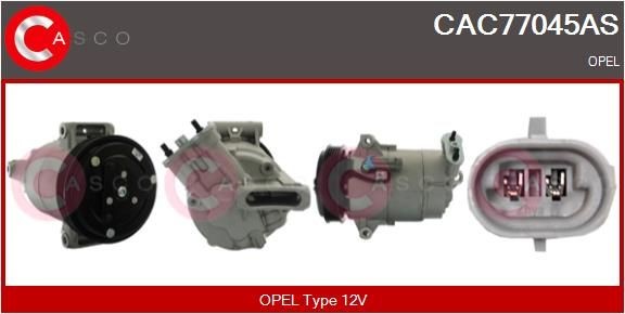 CASCO CAC77045AS Air conditioning compressor 13124753