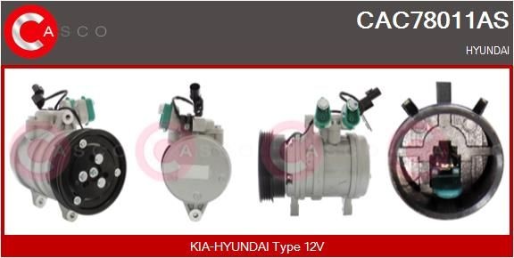 CASCO CAC78011AS Air conditioning compressor 97701-1C101