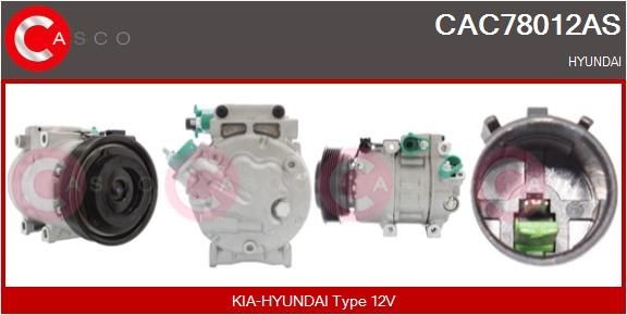 CASCO CAC78012AS Air conditioning compressor 977012B200