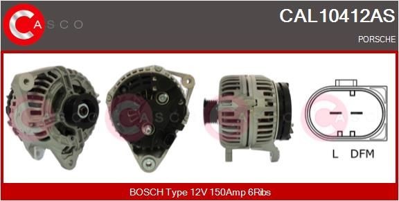 CASCO CAL10412AS Alternator 997-603-012-04