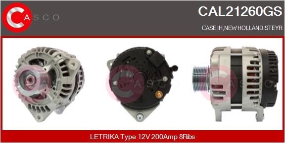 CAL21260GS CASCO Lichtmaschine für FUSO (MITSUBISHI) online bestellen