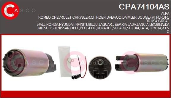 CASCO Fuel pump module diesel and petrol Toyota Land Cruiser Prado 90 new CPA74104AS