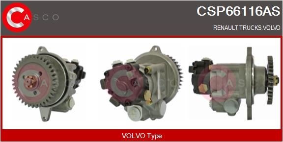 CASCO CSP66116AS Power steering pump 74 21 017 710