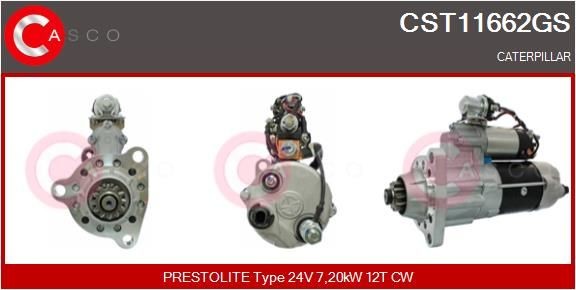 CASCO CST11662GS Starter motor 5284106