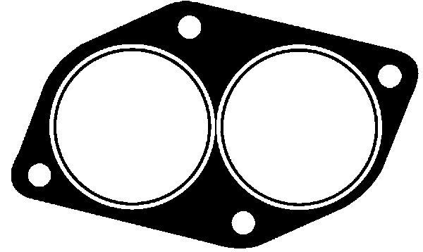 GLASER X0658301 Exhaust pipe gasket Opel Astra g f48 2.0 16V OPC 160 hp Petrol 2000 price