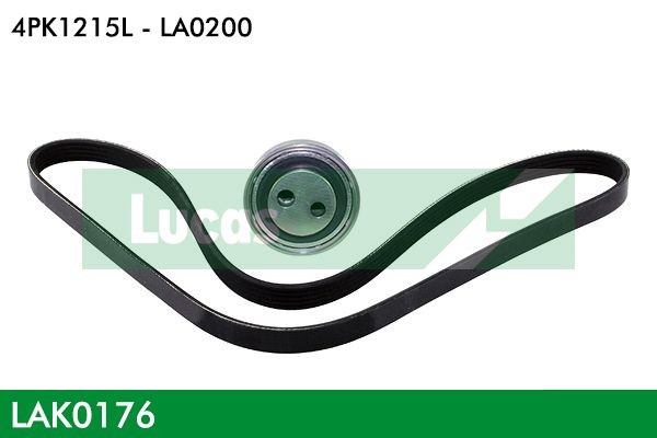 LUCAS LAK0176 Serpentine belt kit Audi A6 C5 Avant 2.5 TDI quattro 180 hp Diesel 2004 price