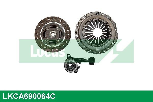 LKCA690064C LUCAS Clutch set SAAB with central slave cylinder, with clutch disc, 215mm