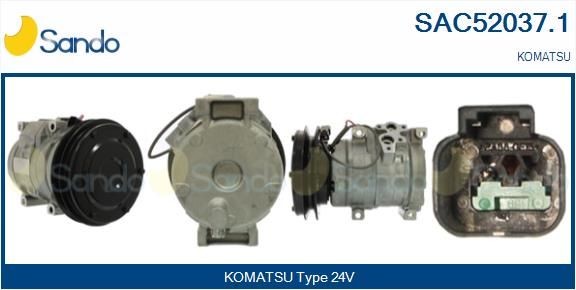 SANDO SAC52037.1 Air conditioning compressor 20Y-81-01260
