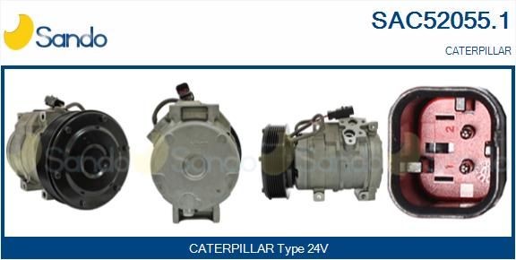 SANDO SAC52055.1 Air conditioning compressor 30503-25