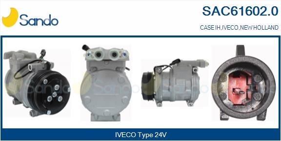 SANDO SAC61602.0 Klimakompressor für IVECO Stralis LKW in Original Qualität