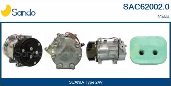 SAC62002.0 SANDO Klimakompressor SCANIA 4 - series