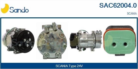 SAC62004.0 SANDO Klimakompressor für SCANIA online bestellen