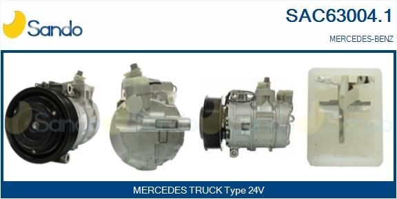 SAC63004.1 SANDO Klimakompressor für MERCEDES-BENZ online bestellen