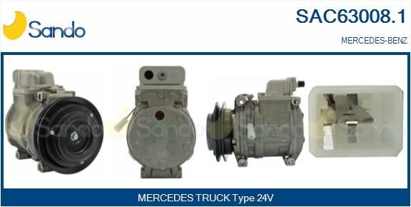 SAC63008.1 SANDO Klimakompressor MERCEDES-BENZ SK
