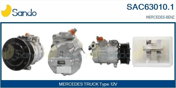 SAC63010.1 SANDO Klimakompressor für MERCEDES-BENZ online bestellen