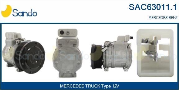SAC63011.1 SANDO Klimakompressor für MERCEDES-BENZ online bestellen