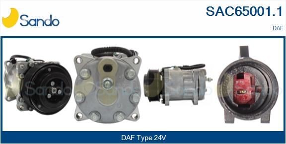 SAC65001.1 SANDO Klimakompressor für DAF online bestellen