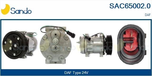 SANDO SAC65002.0 Klimakompressor für DAF CF 85 LKW in Original Qualität