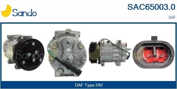SANDO SAC65003.0 Klimakompressor für DAF XF LKW in Original Qualität