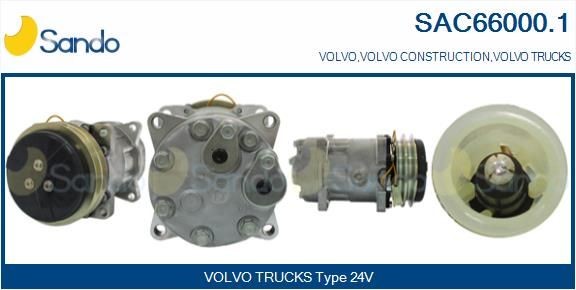 SAC66000.1 SANDO Klimakompressor für VOLVO online bestellen