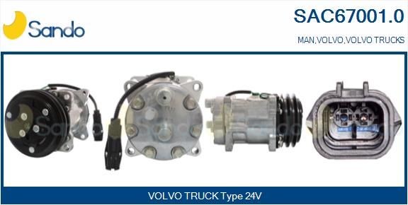 SAC67001.0 SANDO Klimakompressor für VOLVO online bestellen