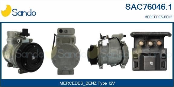 SANDO SAC76046.1 Air conditioning compressor 120 130 02 15