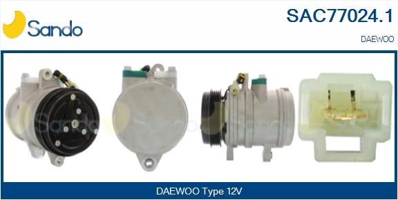 SANDO SAC77024.1 Air conditioning compressor 93741207