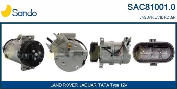 SANDO SAC81001.0 AC compressor clutch CPLA-19D629-BF