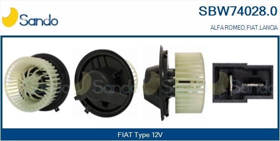 SANDO SBW74028.0 Heater blower motor 46721972