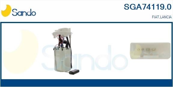 SANDO SGA741190 Fuel pump Lancia Ypsilon 843 1.2 60 hp Petrol 2005 price