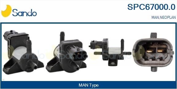 SANDO SPC67000.0 Druckwandler, Abgassteuerung für MAN TGS LKW in Original Qualität