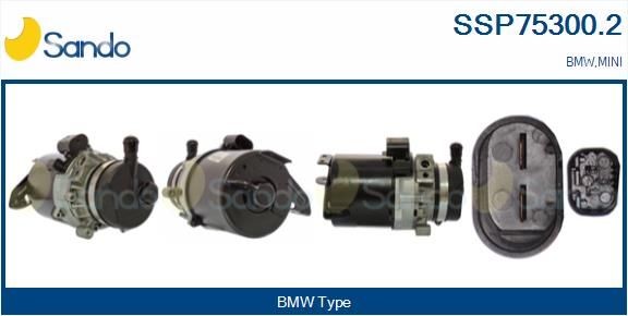 SANDO Electric-hydraulic, for left-hand/right-hand drive vehicles Left-/right-hand drive vehicles: for left-hand/right-hand drive vehicles Steering Pump SSP75300.2 buy