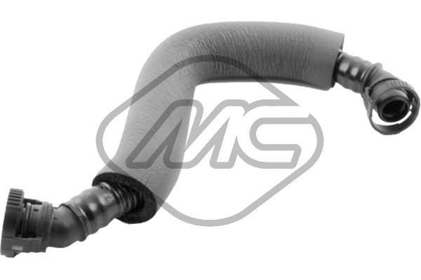 Metalcaucho Hose, valve cover breather AUDI A4 B8 Avant (8K5) new 77654