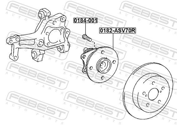 0182ASV70R Wheel Hub FEBEST 0182-ASV70R review and test